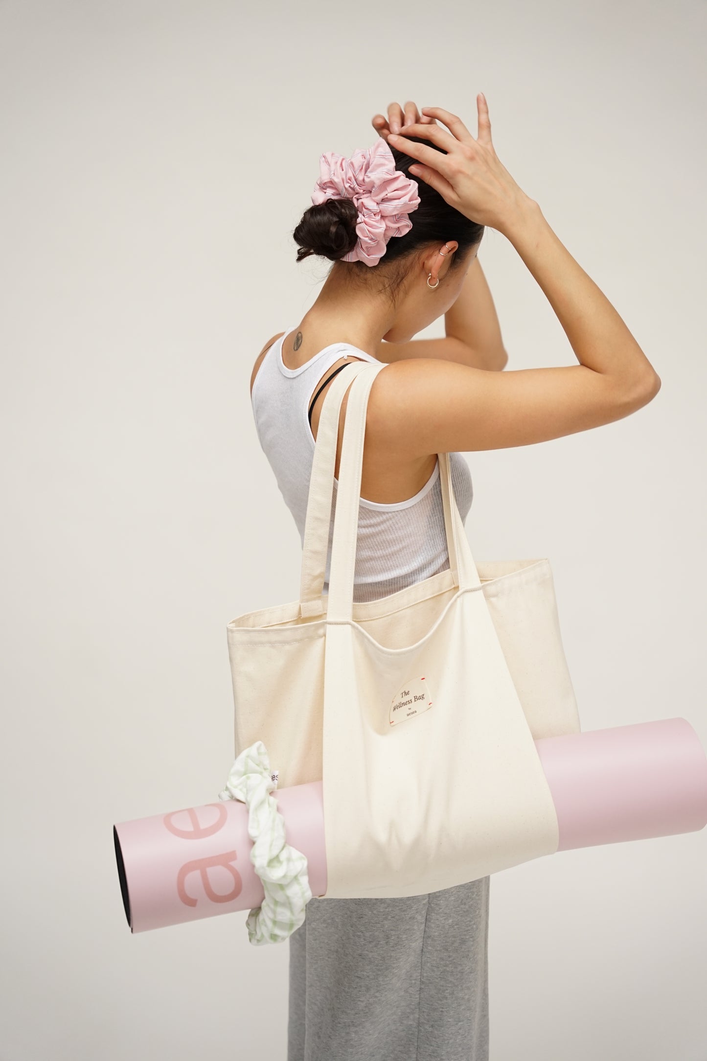 Chouchou pour tapis aesea - rose